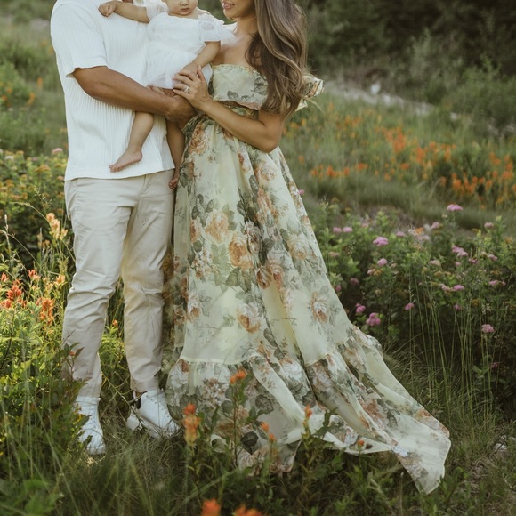 Selkie The Romance Novel Dress in Butter Rose - Picture 3 of 11